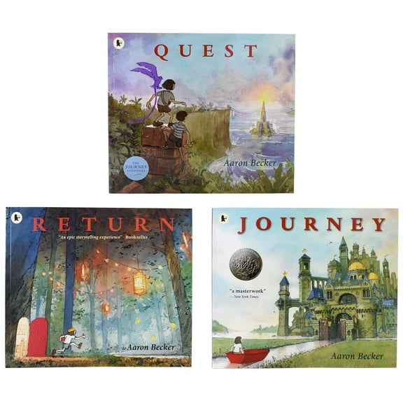 Journey Trilogy 3 Books Collection by Aaron Becker - Age 0-5 - Paperback