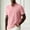 Pink, variant on KLHDSF Men's Polo Shirts Short Sleeve Casual Knit Polo Shirt Vintage Golf T Shirts Old Money Tops Black L