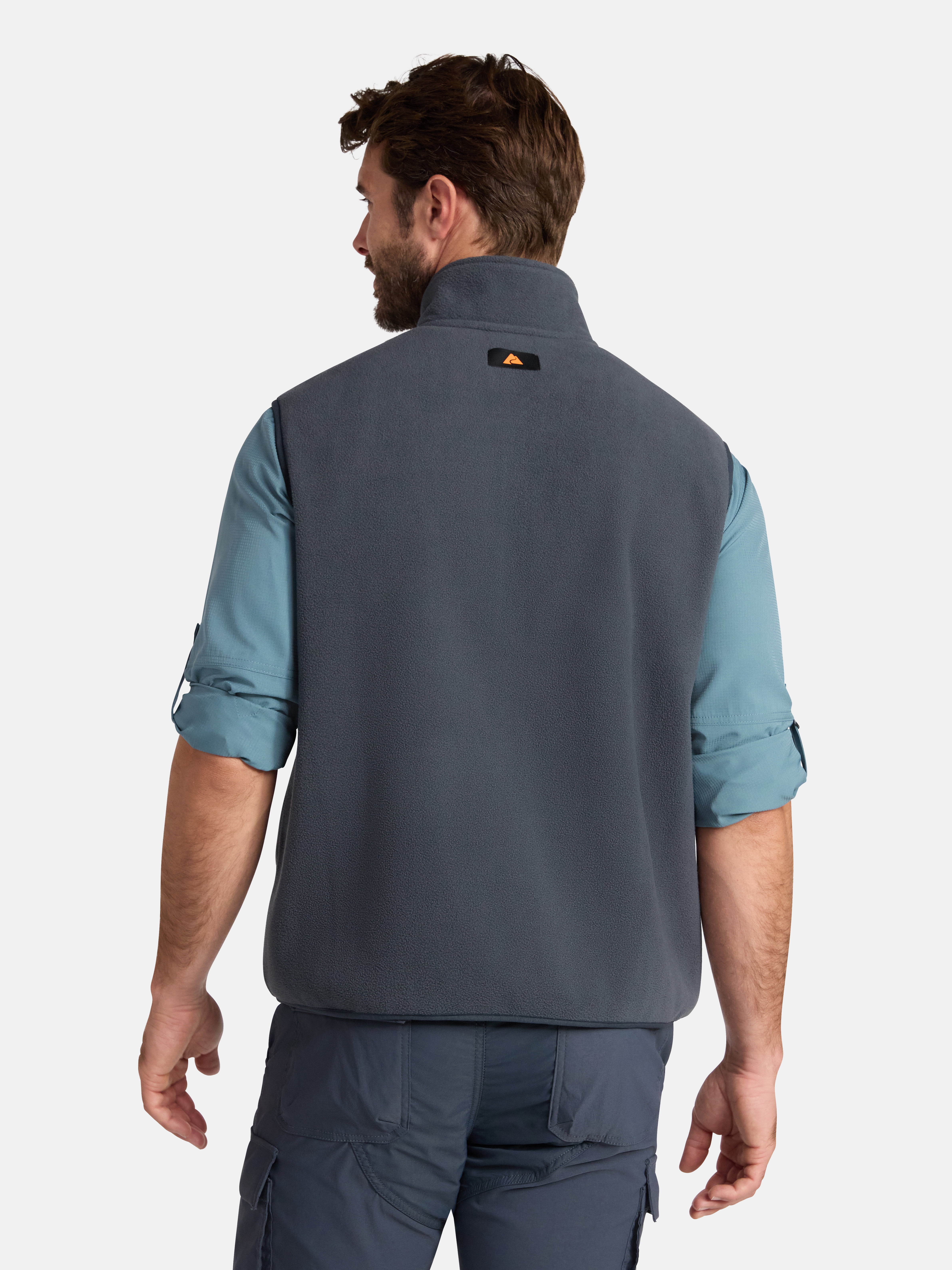 Ozark Trail Men's and Big Mens's Polar Fleece Vest, Sizes S-3XL