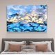 thumbnail image 4 of Póster de grafiti abstracto moderno azul zafiro, pintura decorativa, lienzo, arte de pared, carteles para sala de estar, pintura para dormitorio, estilo marco, 40 x 60 cm, 4 of 8