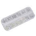 thumbnail image 3 of Nail Art Rhinestones Kit 1440 pcs Nail Gems 6 Sizes (1.5-4.5 mm), 3 of 5