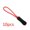 Crimson and Black, variant on Zipper Pull Rope Down Jacket Pendant Bag Zipper Accessories Tail Rope,White dot and black