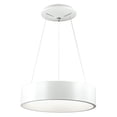 thumbnail image 2 of Dainolite 30W LED Pendant, 18" Diameter - White, 2 of 2