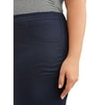 thumbnail image 6 of JMS Just My Size by Hanes Women's Plus Size 2 Pocket Pull On Pants, Single and 2 Pack, 6 of 7