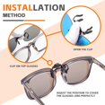 thumbnail image 4 of Gafas de Sol Clip-On JO Polarizadas UV400 Antirreflejo Unisex, 4 of 6