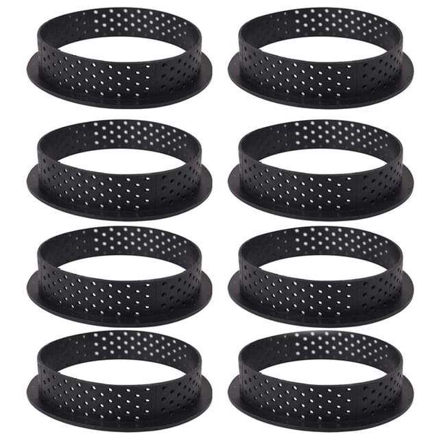 Molde de anillo para tarta DIY, herramientas para pasteles, postre francés, cortador para hornear, herramienta de decoración de forma redonda, Herramientas y accesorios para hornear Forma redonda Kearding HA002374-01