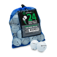 thumbnail image 2 of Golf Ball Nut – Recycled Golf Balls for Taylormade TP5 – 5A Mint Quality – 24-Pack, White, 2 of 5