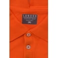 thumbnail image 5 of Men's Adaptive Open Back Full Sleeves Orange T-shirt, 5 of 5