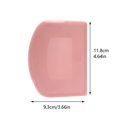 thumbnail image 2 of Dough Scraper Set, Flexible Bench Scraper Tool for Dough, Cake, Fondant, Icing and Baking Preparation(Pink,11.8x9.3cm), 2 of 3