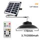 thumbnail image 4 of Iluminación exterior Cobertizo colgante solar Luces Cubierta 360  degree Gran LED Linterna solar campamento Gazebo , Gloria Lámpara colgante, 4 of 6