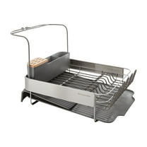 Kitchenaid Full Size 24-inch Expandable Dish-Drying Rack in Charcoal