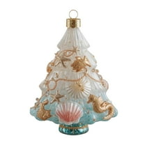 Christmas Tree Ocean Pendants, Christmas Ocean Stacking Decorations, Christmas Tree Decorations for Ocean Lovers Christmas Tree Decorations