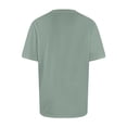 thumbnail image 4 of Domuza Solid Tshirts for Men Casual Short Sleeve Tees Summer Basic Comfy Crew Neck Tops Soft Breathable Workout Relaxed Fit Pullover Mint Green M, 4 of 8
