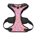 thumbnail image 5 of Gaeub Pink Donut Gaeub Pink Donut No Pull Dog Harness, Secure and Adjustable Pet Vest for Outdoor Activities -, 5 of 9