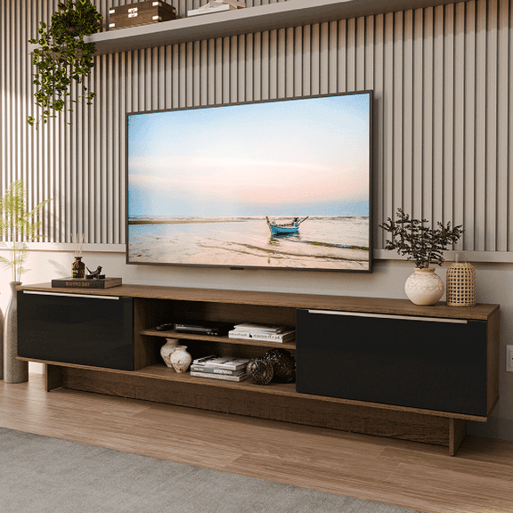 Mueble Mesa Para Tv Rack Madesa Lux 2 Puertas Hasta 80 MN