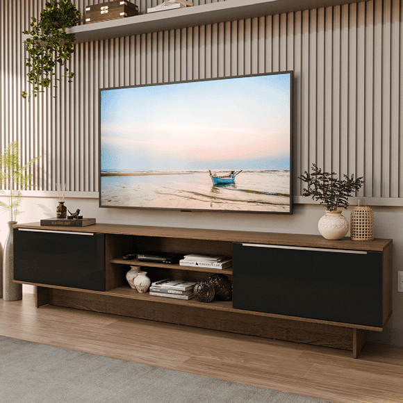 Mueble Mesa Para Tv Rack Madesa Lux 2 Puertas Hasta 80 MN