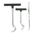 thumbnail image 1 of Oil Seal Remover Puller Tool, Professional Seal Puller Compact Structure Soft Handle Pointed Tips 3 PCS  For Truck, 1 of 8