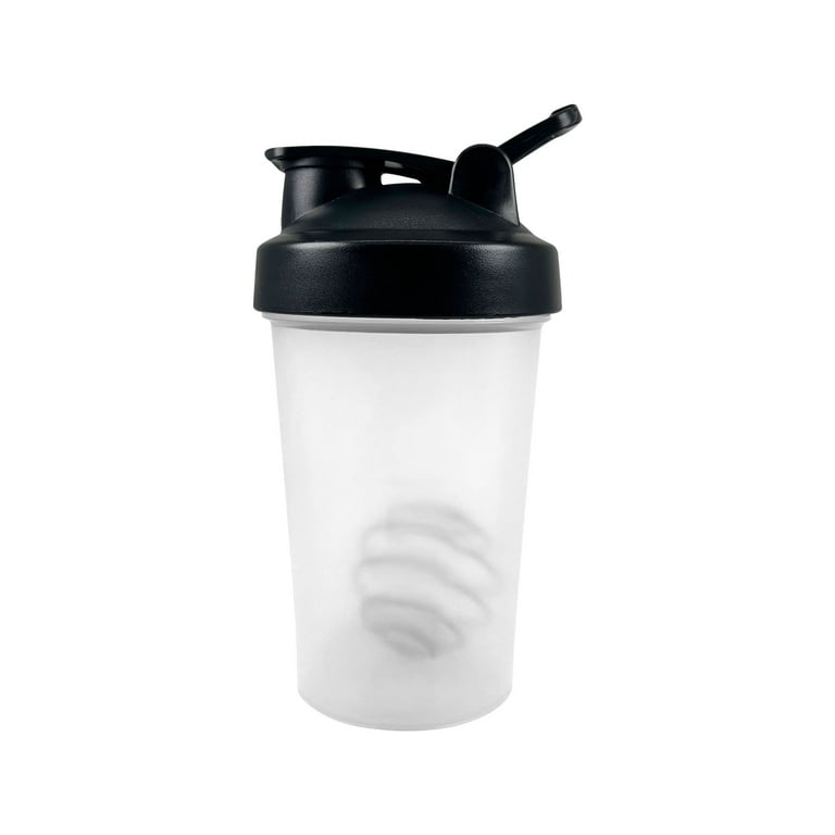 Shaker Bottle with Shaker Balls Leak Proof Drink Shaker Bottle Ideal for  Workout Supplements,Protein powder, BPA Free, Nutrition, Portable Fitness  Bottle for Fitness Enthusiasts Athletes (400ml,12-OZ. 