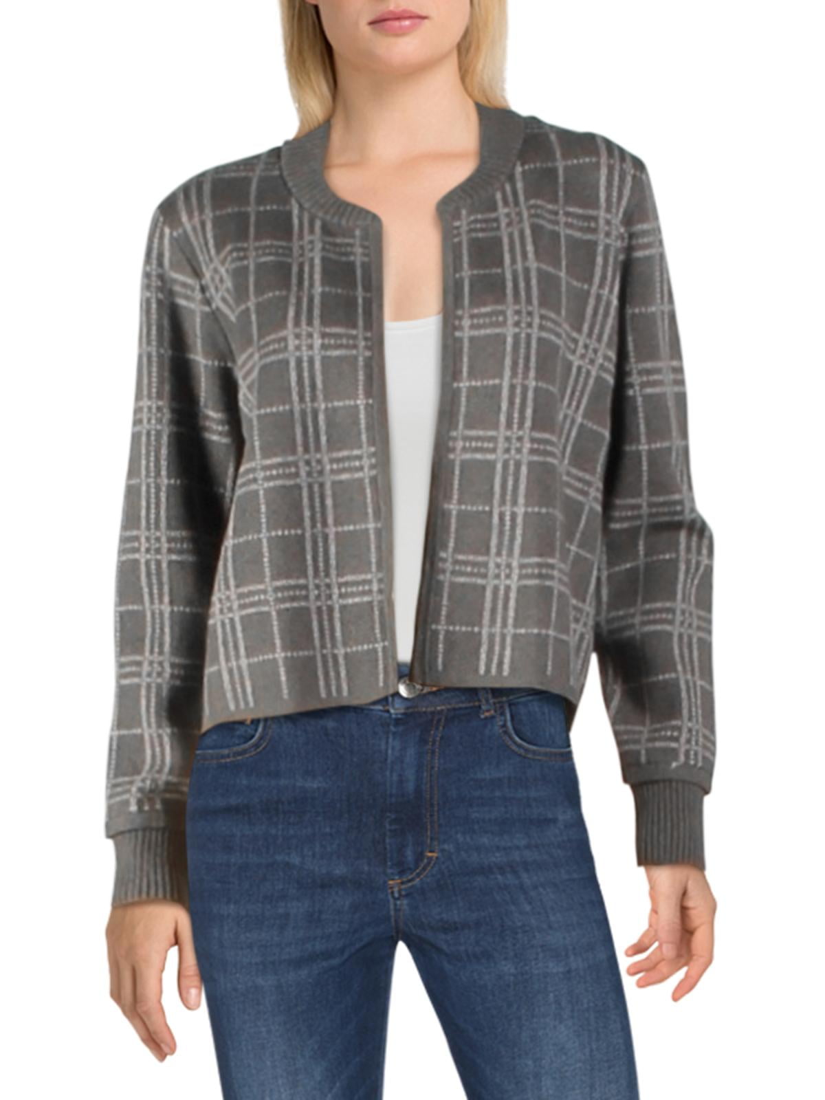vince open front cardigan