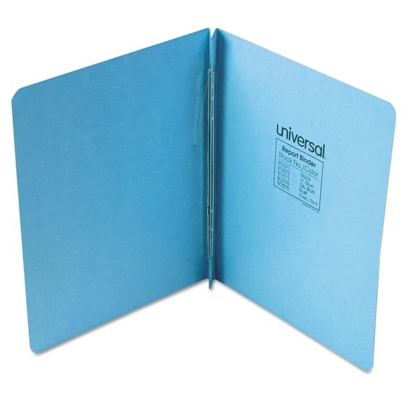 3 in. Capacity, Prong Clip, Pressboard Report Cover - Light Blue