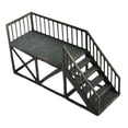 thumbnail image 2 of Modelo de escalera a escala 1/64, , pequeño adorno, muebles, escaleras en miniatura, escalera de ático para micropaisaje, casa de muñecas,, 2 of 9