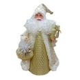 thumbnail image 3 of Tachiuwa Cute Santa Figurines Xmas Decorations Standing Santa Doll for Home Display Gold, 3 of 9