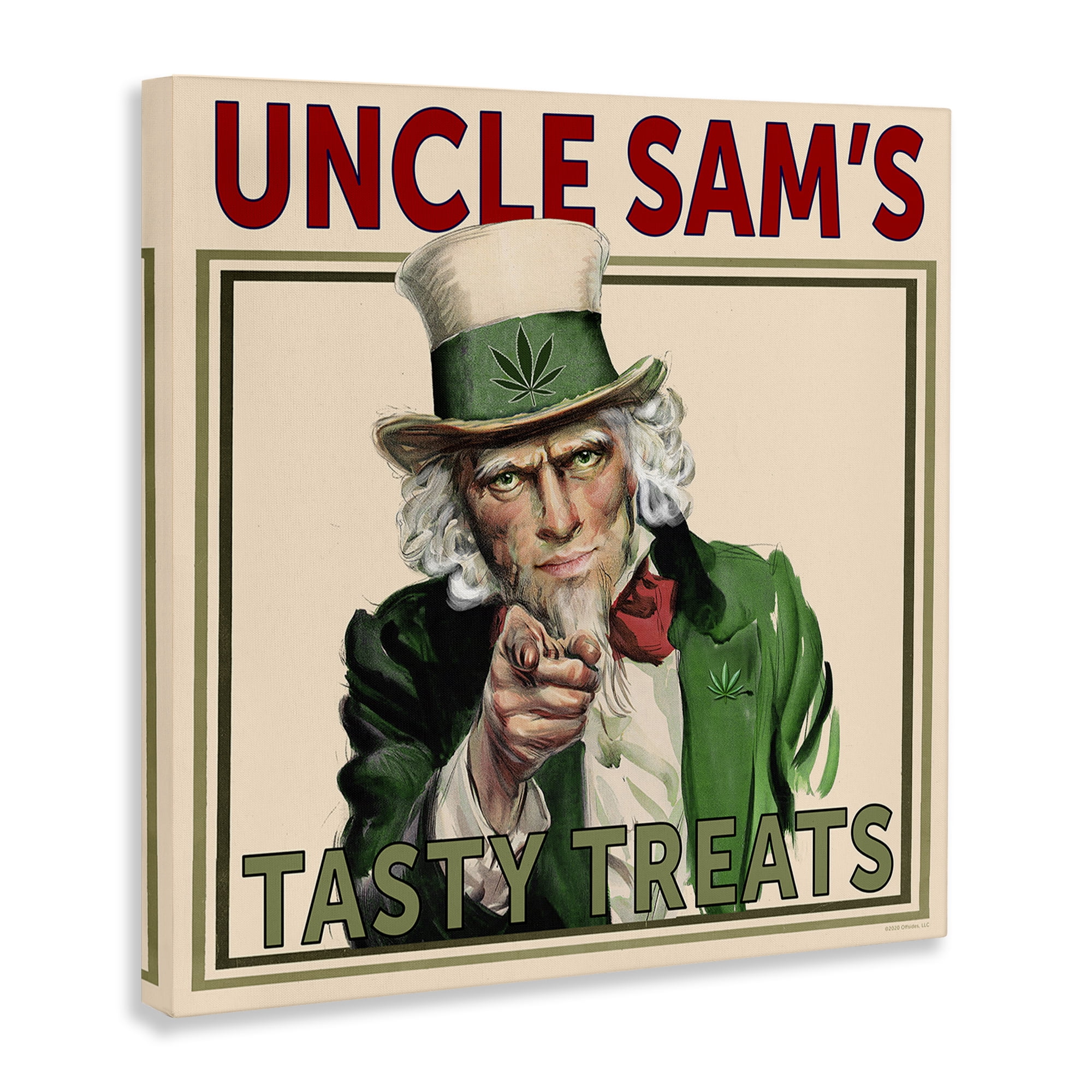 Stupell Industries Vintage Character Tasty Treats People Painting Wrapped Canvas Art Print Wall Art, 30 x 30