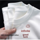 thumbnail image 1 of Camiseta de algodón de moda para hombres y mujeres, holgada, de manga corta, estilo chino, cómoda, transpirable, capa base, 1 of 4