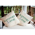 thumbnail image 4 of 18" x 18" Simply Daisy Summer Time Anchored Indoor/Outdoor Pillow, Kelly Green Qty 1, 4 of 6
