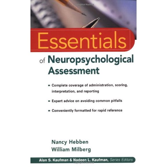 Pre-Owned Essentials of Neuropsychological Assessment (Essentials of Psychological Assessment) Paperback