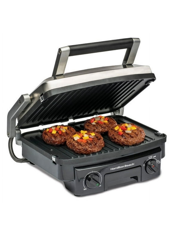 Proctor Silex Contact Grill with Reversible Grids