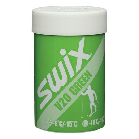 - Swix V20 Hard Kick Wax: Green