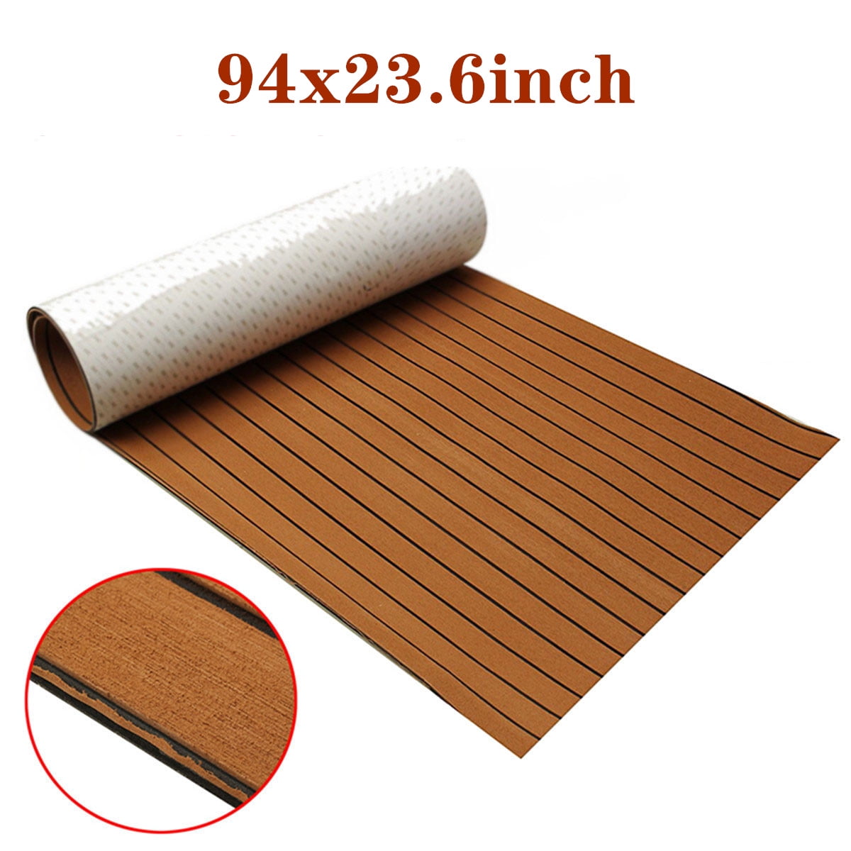 Hardware Chalkalon Boat Nonskip Mat Synthetic Teak Decking With