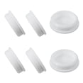 thumbnail image 1 of Uxcell 6 Pcs Tapón de Silicona en Forma de T, Diámetro 48 mm/1.89 Pulgadas, Tapón de Silicona Impermeable Reutilizable, Tapón Redondo de Sellado para Equipos de Tuberías, Blanco, 1 of 7