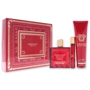 Eros Flame by Versace, 3 Piece Gift Set for Men