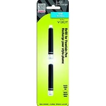 6 PACK - 12 REFILLS Zebra V-Refill 2 Pack Black (87712)