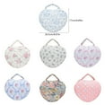 thumbnail image 3 of Stylish Travel Makeup Case With Unique Blue Floral Cosmetic Bag Sophisticated Toiletries Bag Women Who Love Organization, 3 of 7