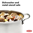 thumbnail image 3 of Olla Hervidora OXO de Acero Inoxidable 8.4QT con Vaporera y Tapa de Vidrio, 3 of 5