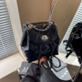 thumbnail image 3 of Mochila clásica con cadena estilo Chanel para mujer, nuevo estilo 2025, moderna y versátil bandolera de hombro, mochila pequeña multiusos., 3 of 4