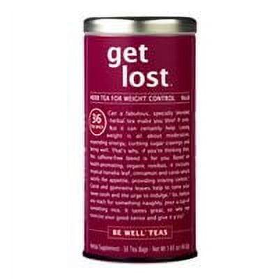 The Republic of Tea, get lost No.6 Red Tea, Tea Bags, 36 ct