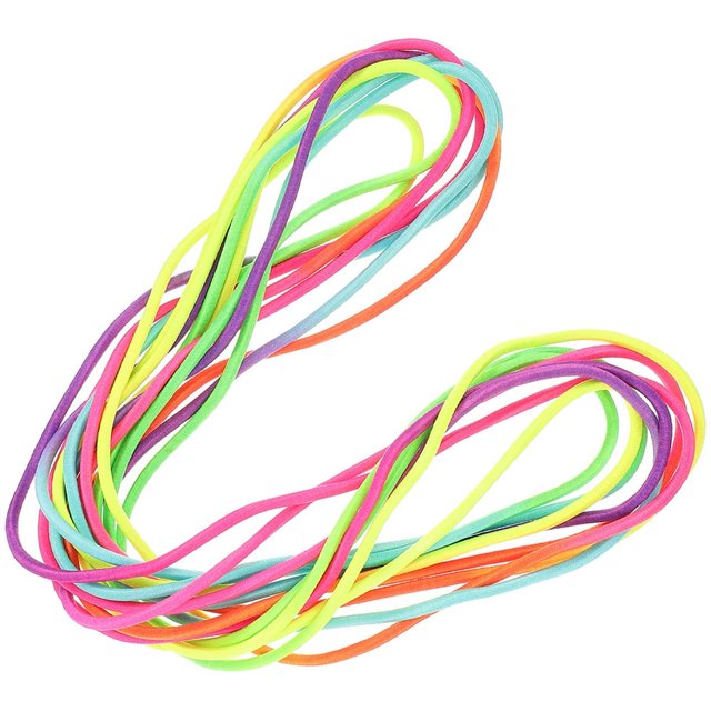 CUITING Rubber Band Jump Rope for Kids Outdoor Playset Jumping Chinese Game Workout Student Skipping Ropes Child