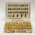 thumbnail image 1 of JONES STEPHENS Assortiment de 144 Pcs de Siège de Robinet en Laiton, 1 of 3