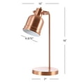 thumbnail image 5 of JONATHAN Y Edgar 18" Metal LED Task Lamp, Copper, JYL6112A, 5 of 8