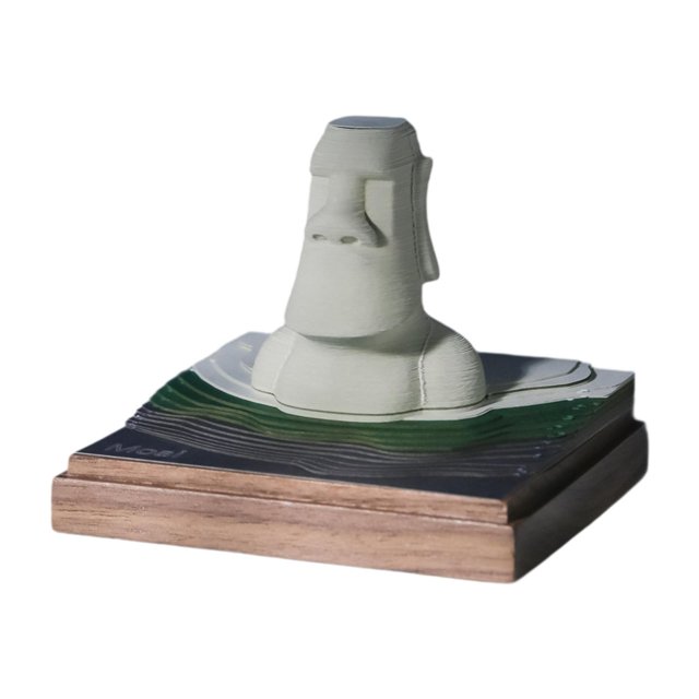 Calendario de escritorio 2025 Strade Fareast Limited Diseño de reloj 3D