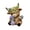 A002- Style B, variant on Highland Cow Figurine Highland Cow Decor 3.5 Inch Resin Mini Statue Cute Fall Decor for Home Farmhouse Accent for Autumn Thanksgiving 1 Pack