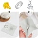 thumbnail image 4 of THJOPOKEEL Paño de limpieza de joyería, 100 piezas, microfibra para plata, oro, platino y relojes (Rosa), 4 of 4