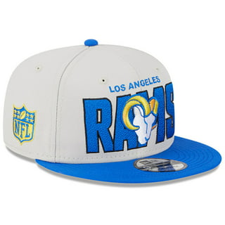 Men's New Era Heathered Gray/Black Los Angeles Rams Super Bowl LVI  Champions Parade Cuffed Pom Knit Hat
