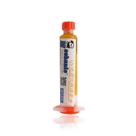 Replacement UV Solder Mask Yellow 10mL (Mechanic)