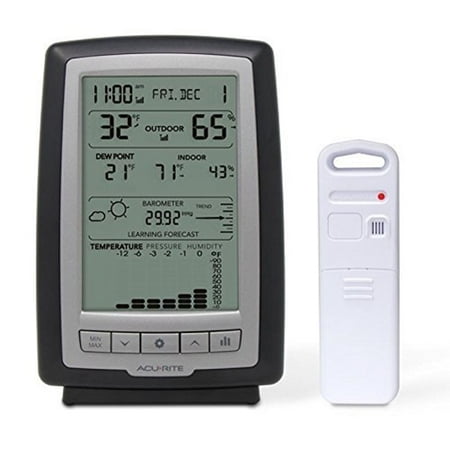 - AcuRite 01181M Indoor and Outdoor Weather Station with Forecast