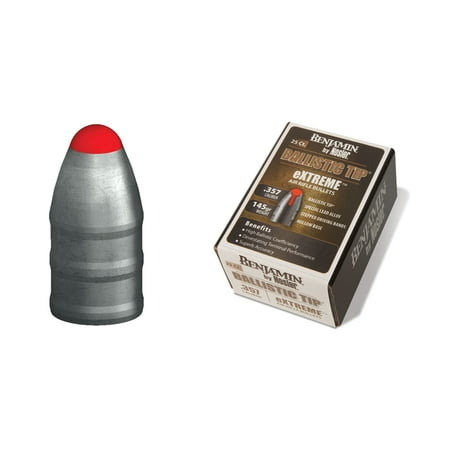 UPC: 0028478134799 | Benjamin BPN357 Nosler Extreme .357 Pellet Lead 25 Count Ammunition
